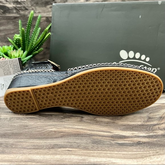 NIB Spring Step Roxela Black Leather T Strap Mary Jane Sandals Shoes - Picture 10 of 13